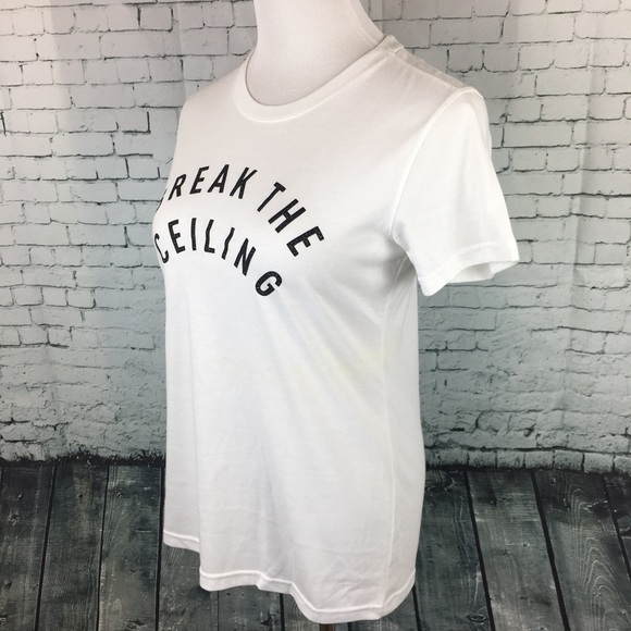 adidas NWT Women's Break The Ceiling T-Shirt Sz S empowerment feminist equality - Picture 9 of 9